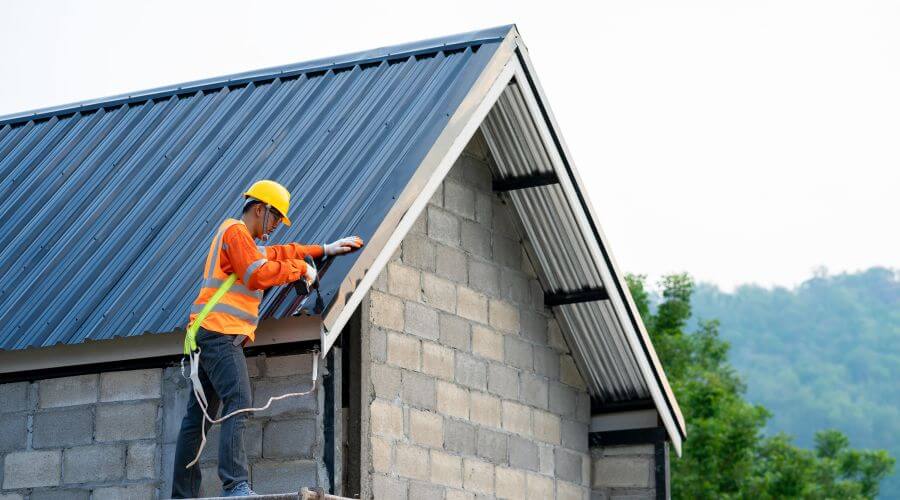 Professional metal roof installation in Pantego, NC
